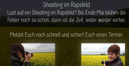 Shooting im Rapsfeld