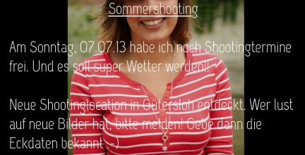 Sommershooting